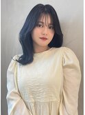 【 YOKE 】エギョモリ顔周りレイヤーミディアム韓国