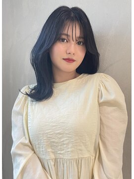 ヨーク(YOKE) 【 YOKE 】エギョモリ顔周りレイヤーミディアム韓国