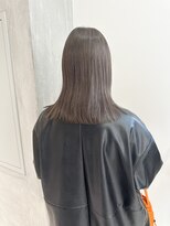 ヨーク(YOKE)&nbsp;YOKE 切りっぱなしボブタイトボブミルクティーグレージュ