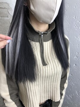 プライズ アイリス 池袋東口店(prize Iris) インナーエクステ/シルバー/ダークグレー/ペール