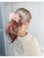 ガルボ ヘアー(garbo hair) #ハイトーン#デザインカラー#10代#20代#高知