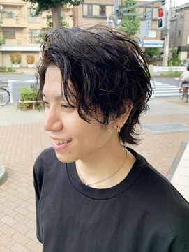 エイミーバイアフロート(amie by afloat) 簡単スタイリング☆ウルフパーマ