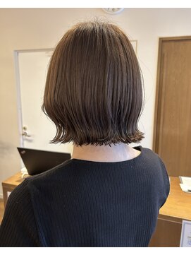 トリート 南行徳本店(TREAT) きりっぱボブ×ラベンダーベージュ♪/南行徳