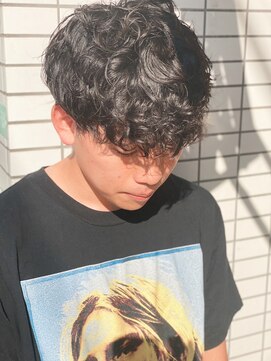 スウェル 船橋店(Swell) ハイライト/マッシュパーマ/ウルフ/波巻き/メンズ