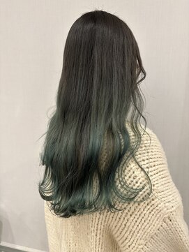 ヘアーサロン リアン 熊谷2号店(hair salon Rien) オリーブグラデーション