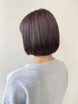 アオアクア バイ グルグル 小岩店(ao akua by GULGUL)&nbsp;簡単スタイリングボブ×ラベンダーグレージュ