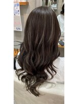 ブルー(BLUE.) コントラストハイライト
