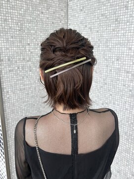 ザック ヴィ(ZACC vie) ボブアレンジ / お呼ばれアレンジ