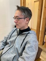 グランバイ アトリエドングリ(Grand × AtlierDonguri)&nbsp;お客様髪質改善データ1090（ツーブロックの位置）