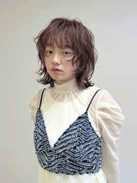 バサ 江古田店(BASSA) 【似合わせ】顔まわりカット/ウェーブヘア