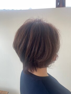 大人女性/髪質改善/白髪染め/ショート/大人ボブ/30代40代/四街道