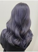 【marshu  OSAKA Style】透明感×パープルアッシュ