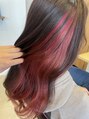 アグ ヘアー フィーツ 相馬店(Agu hair fiets) インナーをピンクにしました!