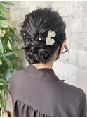 ヘアセット　アップスタイル