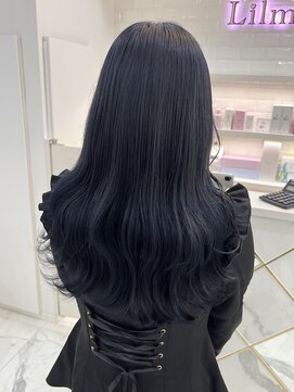 リルミー(Lilme) 【ブリーチ1回】 ネイビーブルー *Lilme*