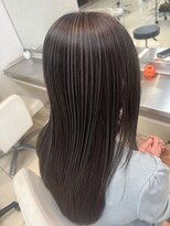 ショコララテ&nbsp;髪質改善カラー★ハイライトグレージュ白髪染め30代40代50代