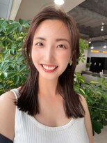 フラッグ ヘアー 天神西通り店(Flag HAIR)&nbsp;髪質改善酸性ストレートとブリーチしない透明感カラーが得意です