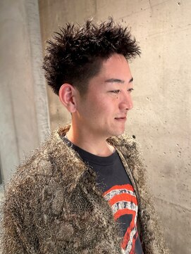 ニール(nier) メンズベリーショート仏陀パーマツイストパーマ袋町