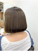 内巻きボブ