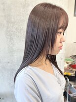モリオ(morio)&nbsp;＊/愛されかわいい艶髪ブリーチなし暗めピンクブラウン30代40代2