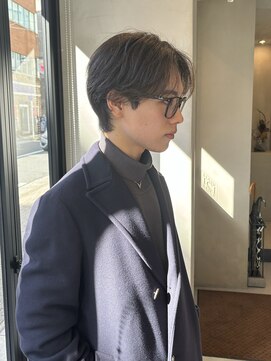 ヘアー アイス ルーチェ(HAIR ICI LUCE) ニュアンスパーマ毛流れセンターパート/大矢