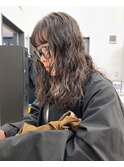 大人お洒落カジュアルパーマ