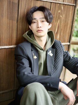 エムスラッシュ たまプラーザ(M.SLASH) センターパート/アップバング/ツーブロ/マッシュ/たまプラーザ