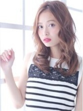 ヘアーズ ベリー 新金岡店(hairs BERRY) 重軽巻き髪スタイル