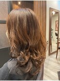 しっかりカールのデジタルパーマ