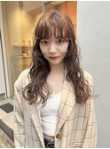 顔まわりがポイント!ワンカールレイヤー