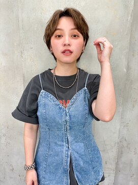 ロンドフルール 大宮東口(Lond fleur) ミニウルフレイヤーカット顔周りカット前髪カットショート/大宮