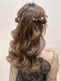 ジーナ 横浜(Zina) ハーフツインで華やかに