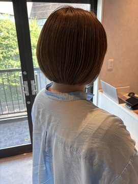 コンフィー(comfy) 【comfy 佐藤】丸みショートボブ【草加/谷塚美容室】