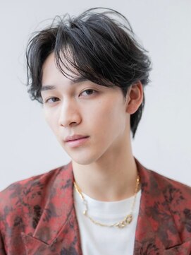 ケアリー 練馬(Carelly) デザインカラー/レイヤーカット/ウェットヘア/オリーブベージュ