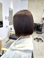 ビューバイネオリーブ 用賀店(Beau'r by neolive)&nbsp;黒髪クラゲヘアーオリーブグレー小顔ココアベージュ[用賀]
