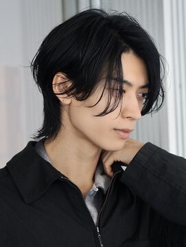 ガーデンヨコハマエスト(GARDEN YOKOHAMA est) マッシュウルフ ニュアンスパーマ ミディアム