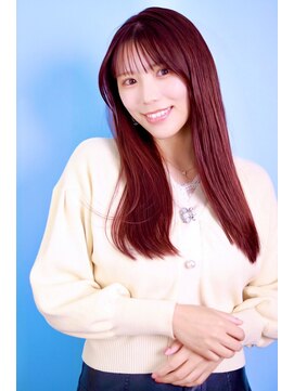 アッシュ 鷺沼店(Ash) つや感ナチュラルストレート