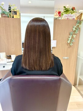 【L by first】髪質改善×さりげないハイライト