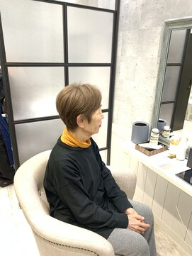 イーズ バイ インス(Yeeee.s by INCE) 白髪ぼかし/白髪改善カラー/ショート/透明感カラー/脱白髪染め