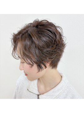 浪漫館 サンク(CINQ) ショートスタイル×パーマ