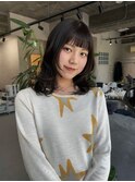 くびれヘア／透明感カラー/ヘアセット／新潟駅