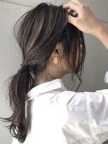 エッセンス(THE ESSENCE)&nbsp;smoky beige切りっぱなしボブエアリーロング美髪ピンクブラウン