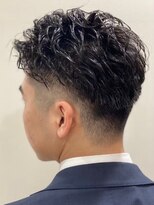 グレイスフルバーバー 赤坂見附店 アップバングツーブロック