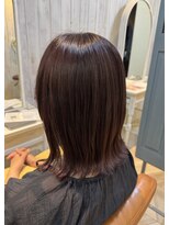 オリ(Oli) ナチュラルハイライト×コーラルピンクベージュ