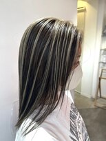 ロンドヴァリー 渋谷店(Lond vallee)&nbsp;白髪ぼかしアンブレラカラーミルクティーベージュ