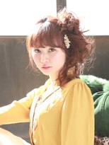 髪質改善と縮毛矯正の専門店 サンティエ(scintiller)&nbsp;【 scintiller】サイドアレンジ