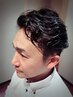【メンズ限定】大好評！カット&クリームヘッドマッサージ&眉カット