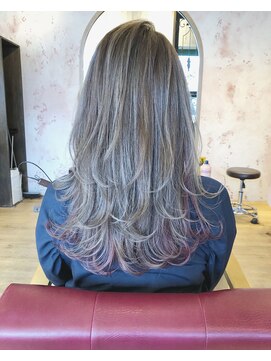 ヘアーサロン リアン 鴻巣店(hair salon Rien) #インナーカラー#ピンク