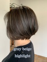 エトランジェ(Etrange)&nbsp;20代30代40代人気前下がりボブ/サイド丸みショート