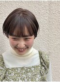 丸みショートボブ